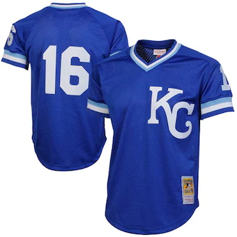 mens mitchell and ness bo jackson kansas city royals royal 